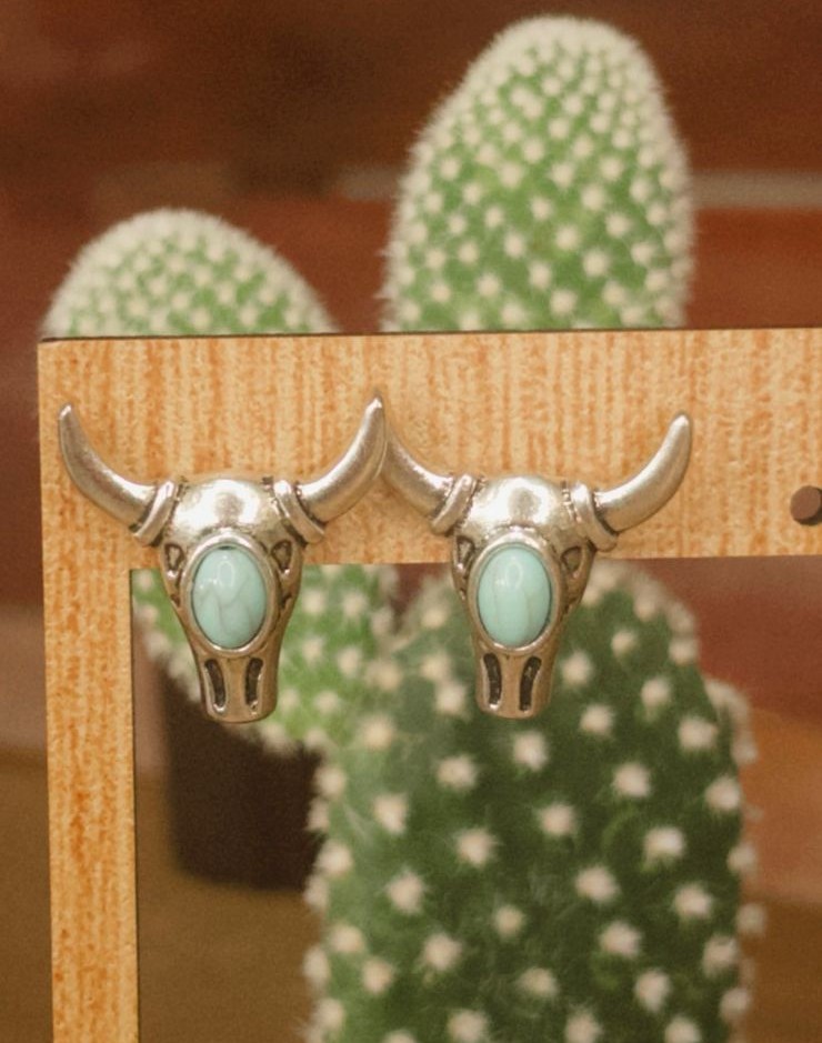 Brinco Bull Turquesa