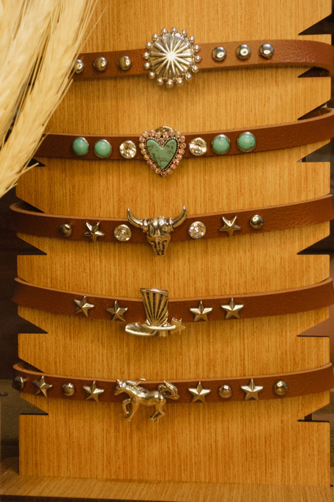 Choker Rodeo Marrom