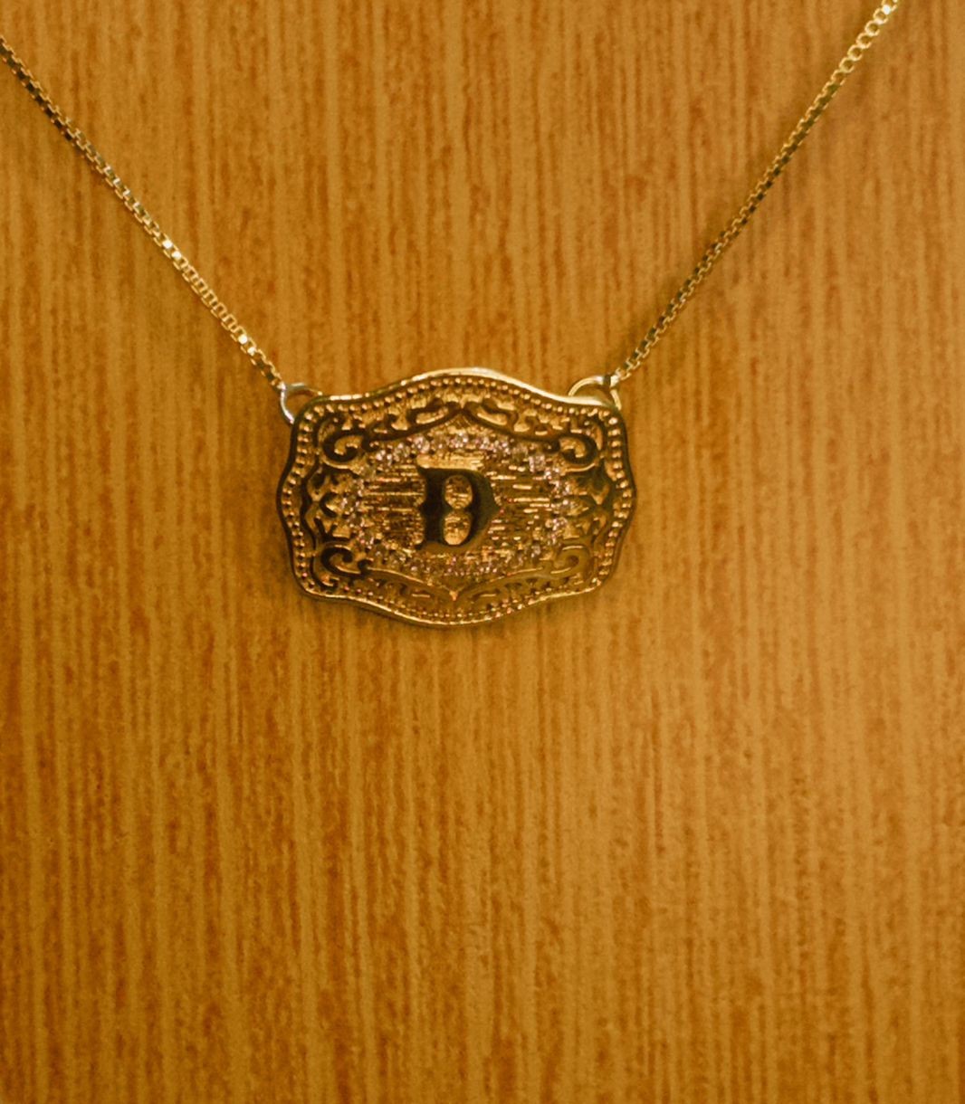Colar Fivela Personalizado - Cravejado